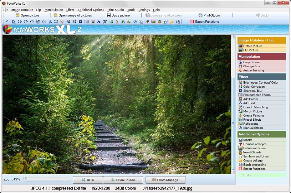 photo editing software free windows 10
